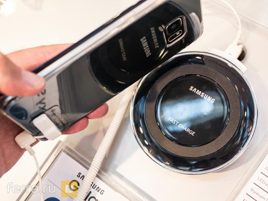 Теперь фаблет умеет быстро пополнять заряд аккумулятора при помощи беспроводной зарядки