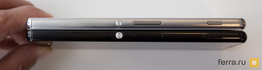 Правый торец корпуса Sony Xperia M5