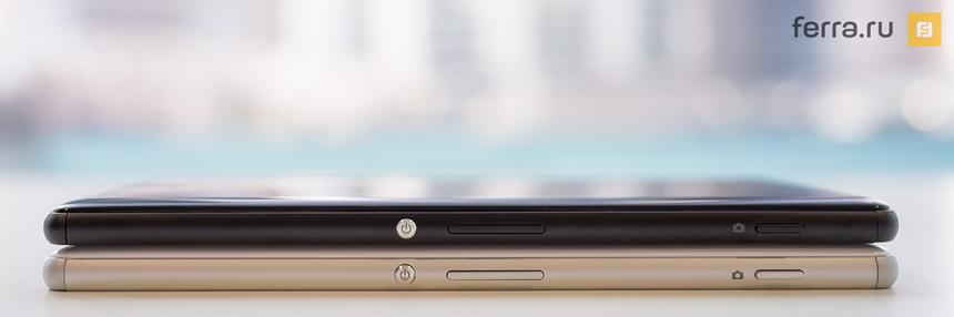 Правый торец корпуса Sony Xperia C5 Ultra