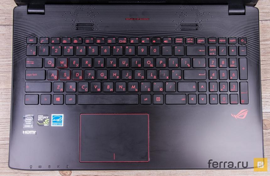 Клавиатура ASUS ROG GL552JX