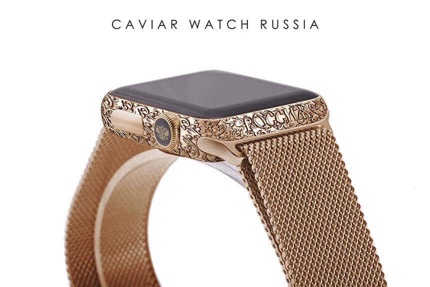 Российская версия Apple Watch Caviar Edition