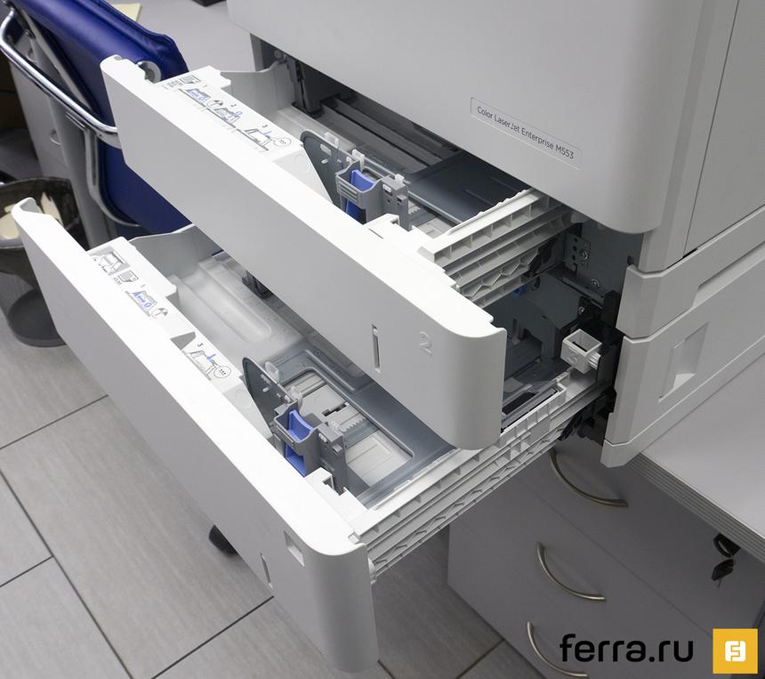 Лотки для бумаги HP Color LaserJet Enterprise M553x