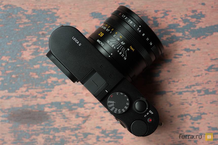 Верхняя панель корпуса Leica Q