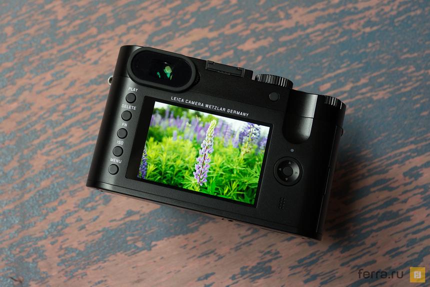 Тыльная сторона корпуса Leica Q