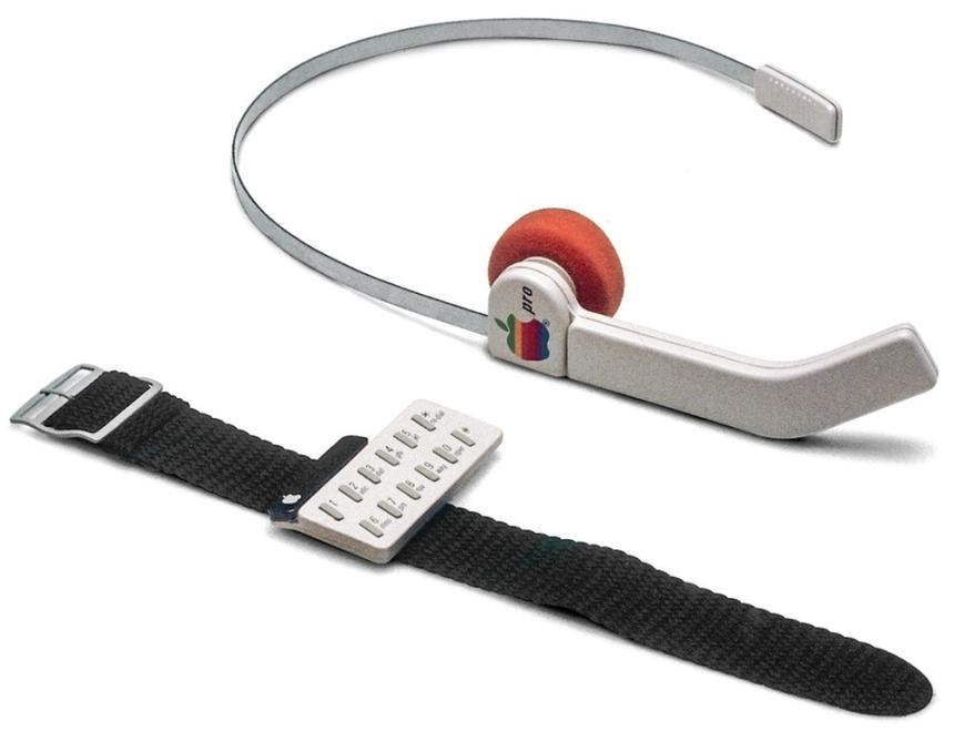 Вариант умных часов Apple 1980-х годов