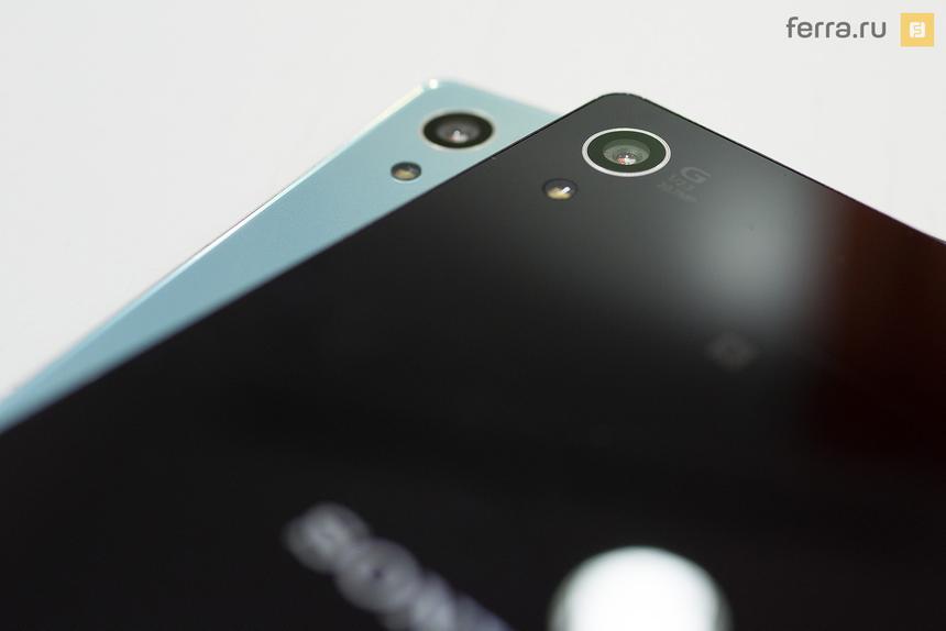 Объектив основной камеры Sony Xperia Z3+