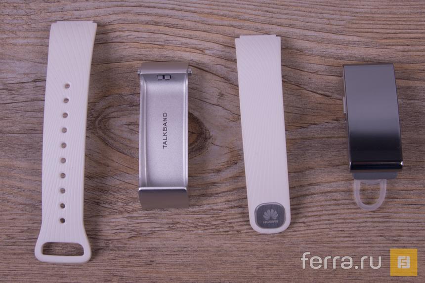 Разобранный фитнес-трекер Huawei TalkBand B2
