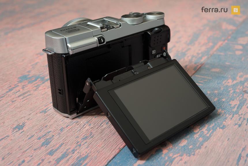 Конструкция экрана Fujifilm X-A2