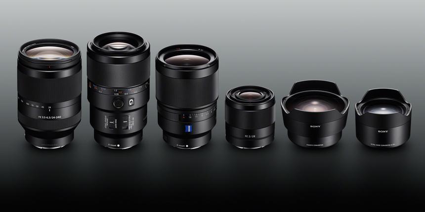 Новая линейка оптики Sony