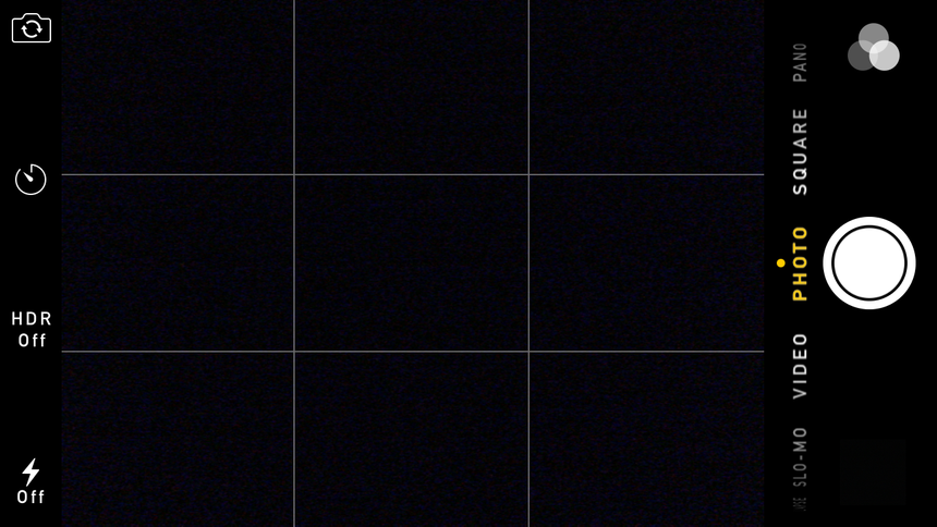 Композиционная сетка в интерфейсе iPhone 6