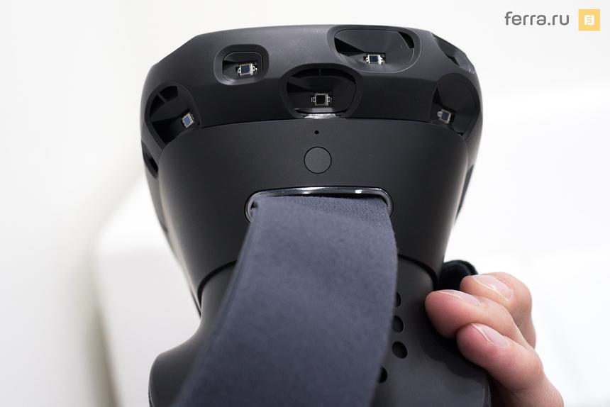 HTC Vive, вид сбоку