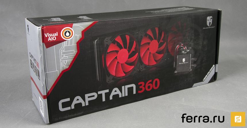 Упаковка Deepcool Gamer Storm CAPTAIN 360