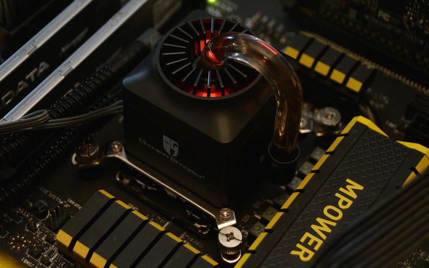 Закрепленный водоблок Deepcool Gamer Storm CAPTAIN 360