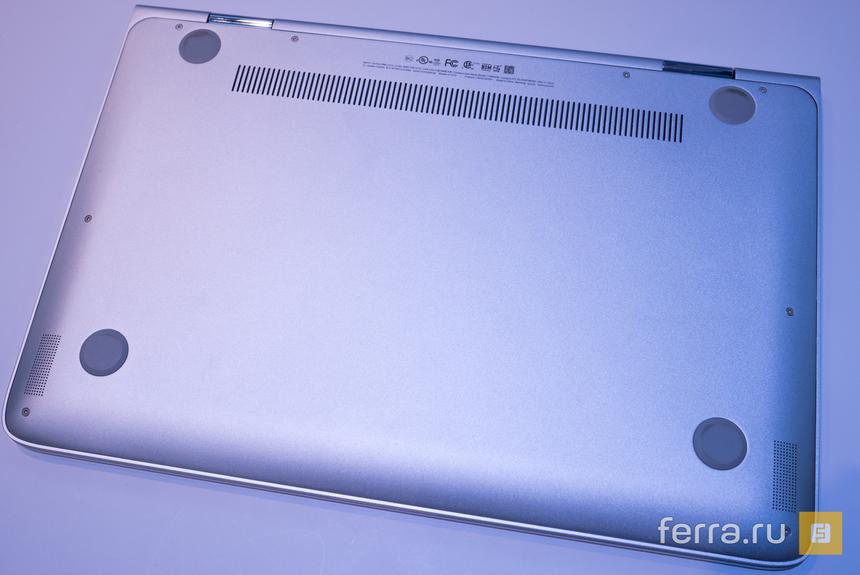 Нижняя грань HP Spectre x360