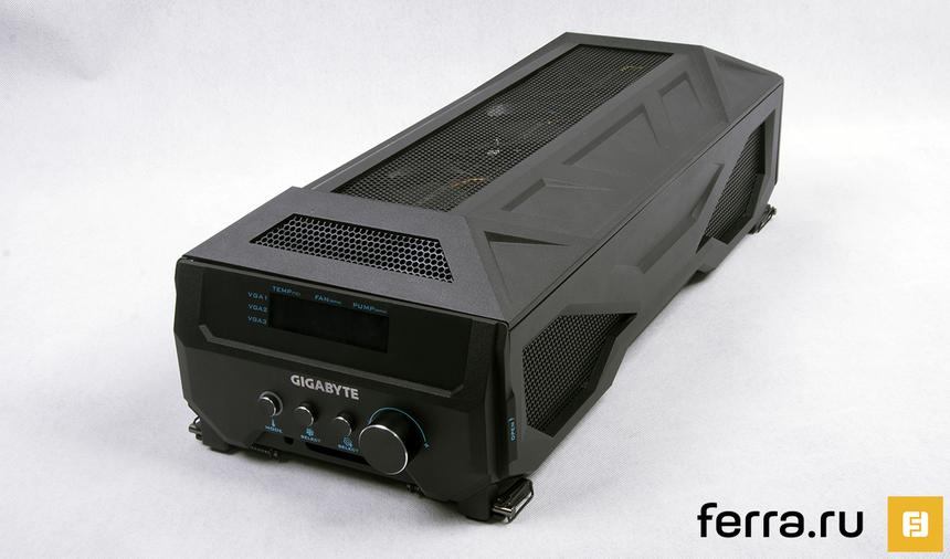 Корпус для установки радиаторов GIGABYTE WATERFORCE (GV-N980X3WA-4GD)