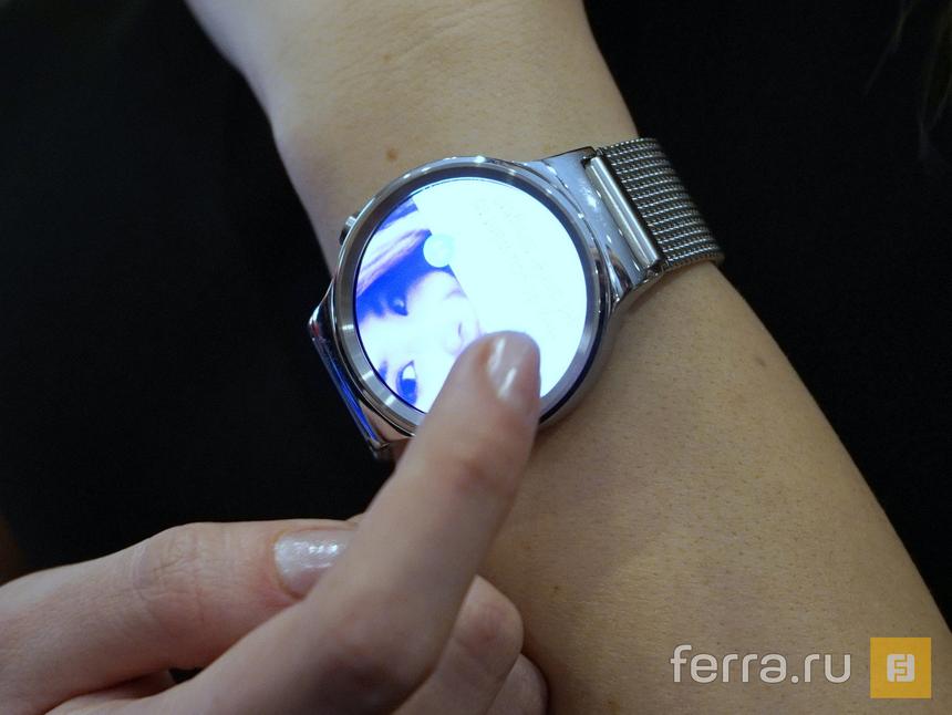 Управление умными часами Huawei Watch