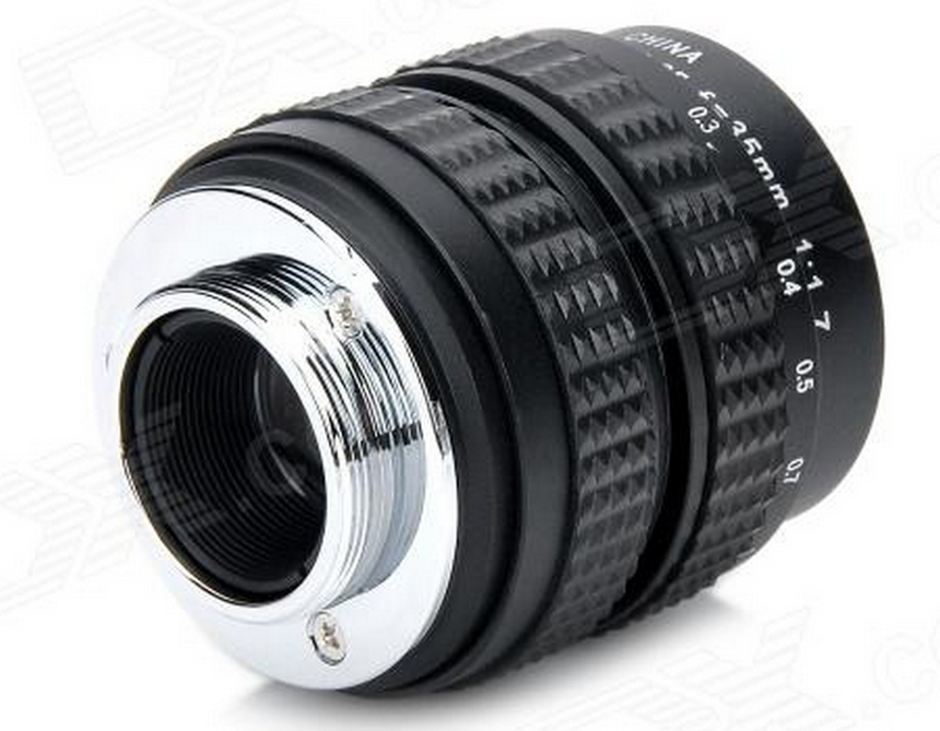 35mm F1.7 C Mount CCTV Lens