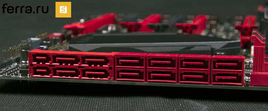 SATA и SATA Express у ASUS RAMPAGE V EXTREME