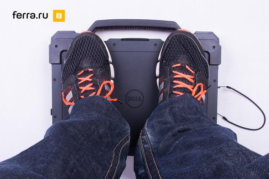 Крышка дисплея Dell Latitude 14 Rugged Extreme способна выдержать многое