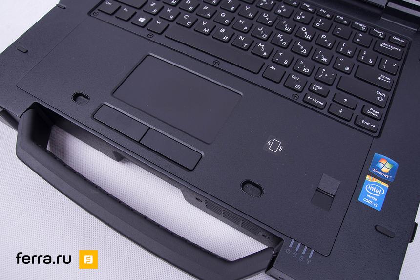 Тачпад, NFC и датчик отпечатка пальца Dell Latitude 14 Rugged Extreme