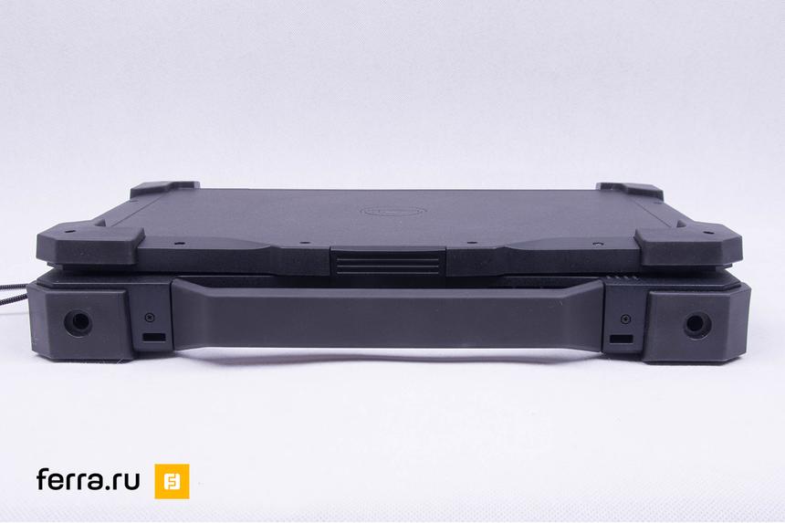Передняя грань и ручка Dell Latitude 14 Rugged Extreme