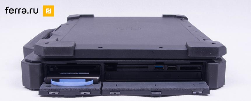 Правая грань Dell Latitude 14 Rugged Extreme