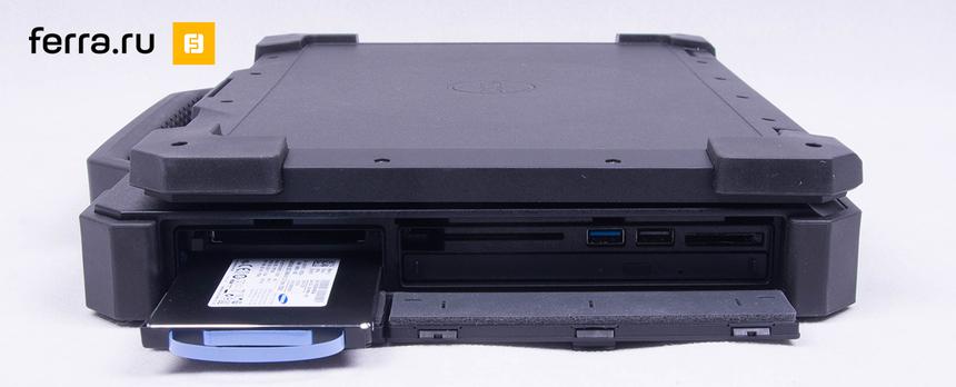 Правая грань Dell Latitude 14 Rugged Extreme