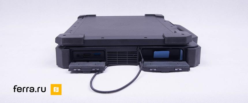 Левая грань Dell Latitude 14 Rugged Extreme