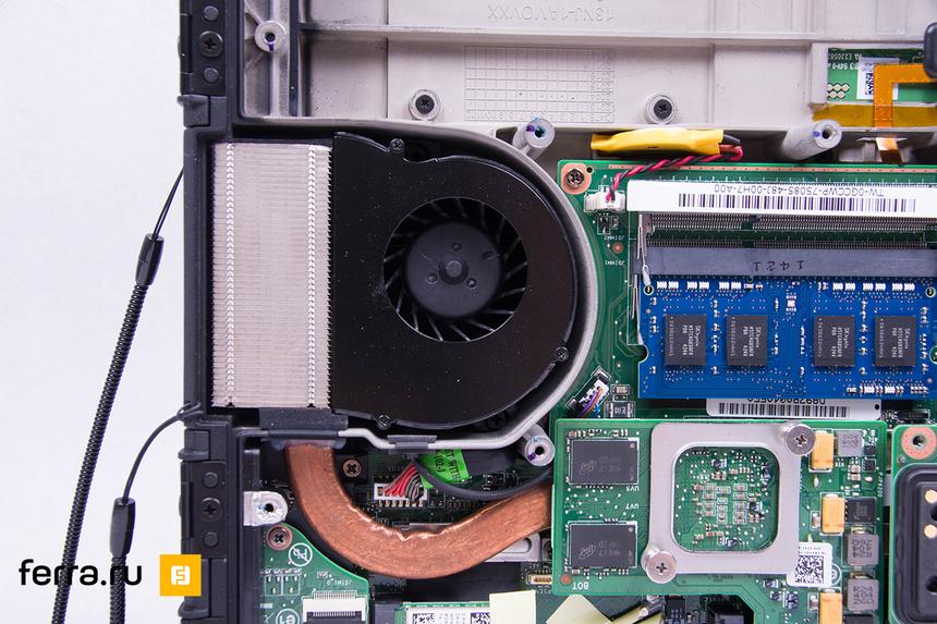 Система охлаждения Dell Latitude 14 Rugged Extreme
