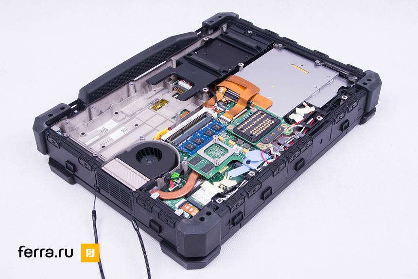 Разобранный Dell Latitude 14 Rugged Extreme