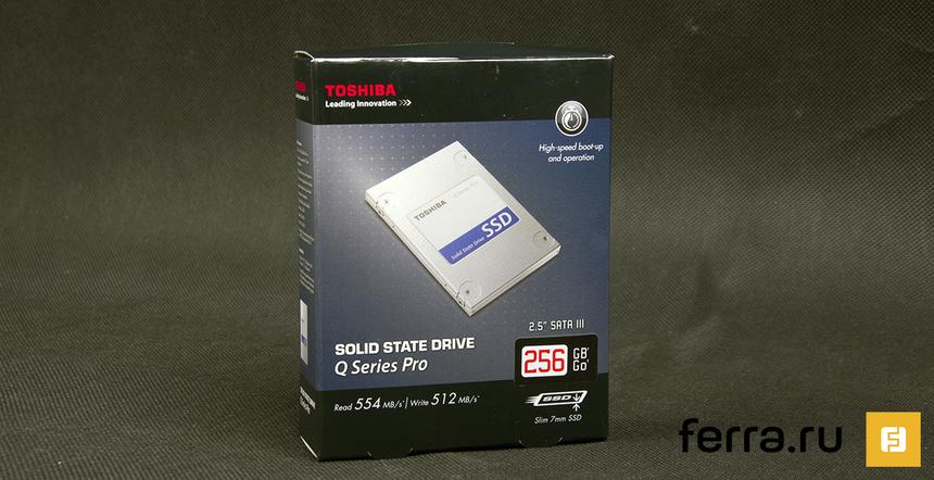 Упаковка Toshiba Q Series Pro