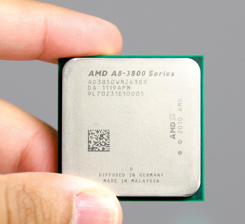AMD A8-3850 — один из первых Llano