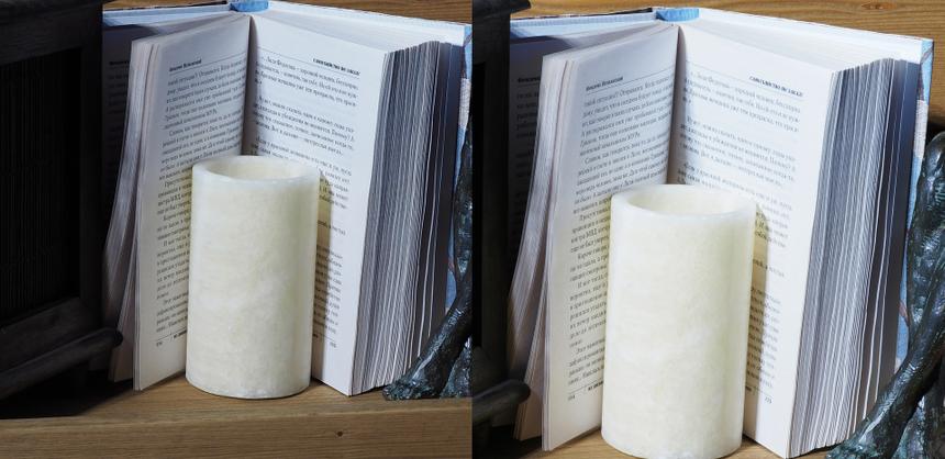 Наглядное сравнение 16 и 40 мегапиксельного режима съемки Olympus OM-D E-M5 Mark II