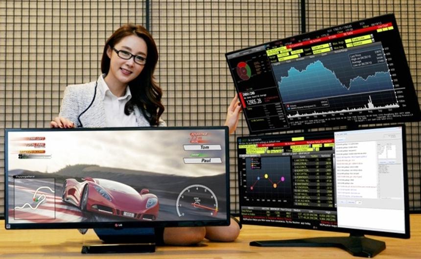 Мониторы LG на CES 2015