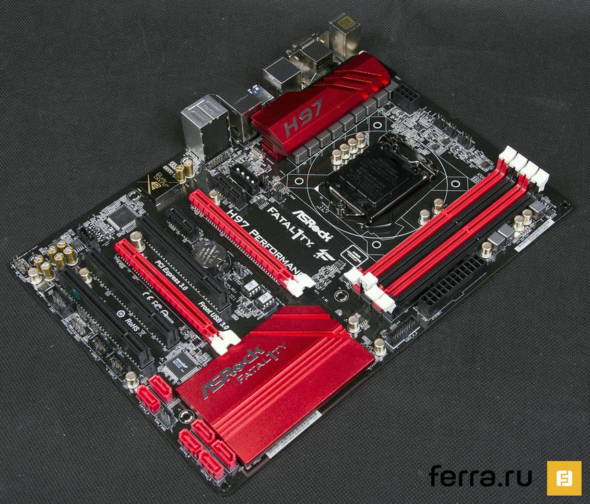 ASRock Fatal1ty H97 Performance, общий вид