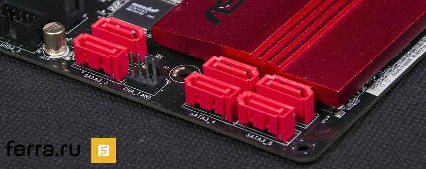 SATA-порты ASRock Fatal1ty H97 Performance