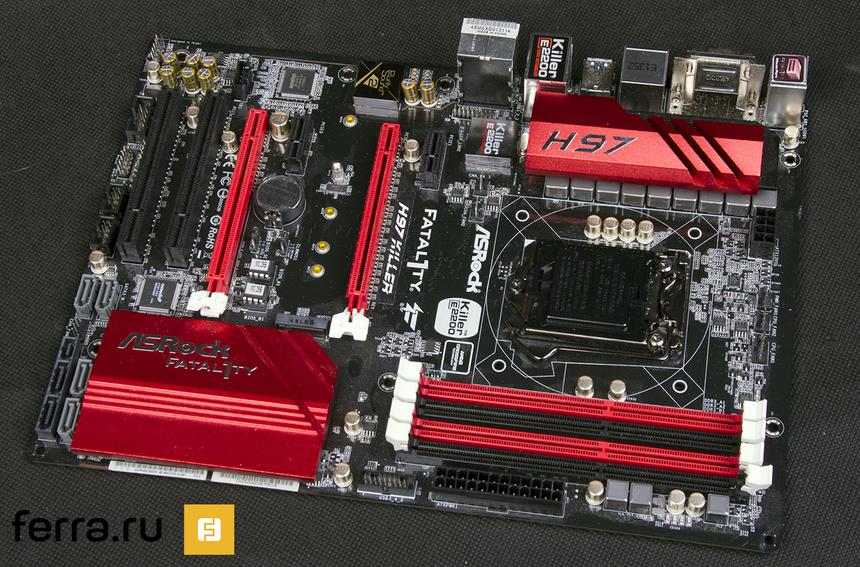 ASRock Fatal1ty H97 Killer, общий вид
