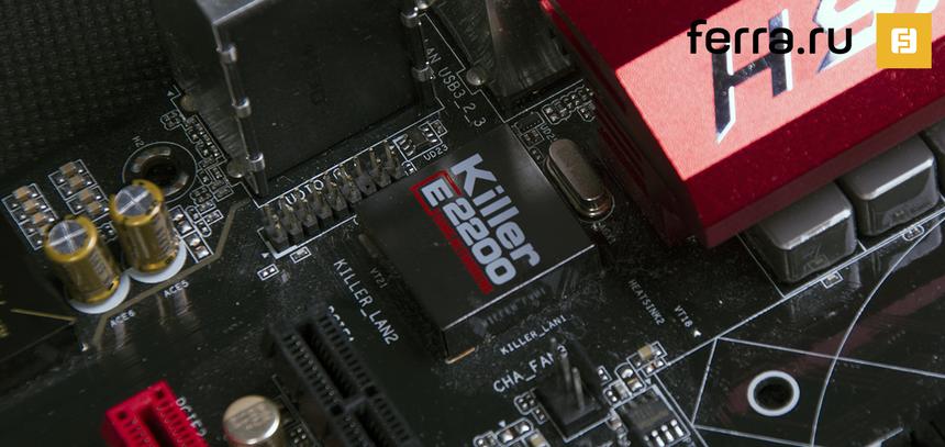 Сетевой контроллер Killer E2200