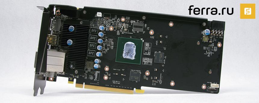 Печатная плата MSI GeForce GTX 960 GAMING 2G (без защитной пластины)