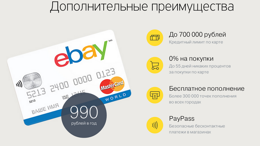 Карта eBay