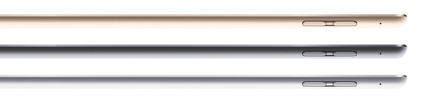 Толщина корпуса iPad Air 2