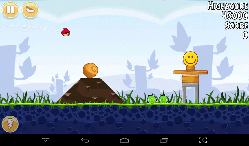 Angry Birds на Supra M726G