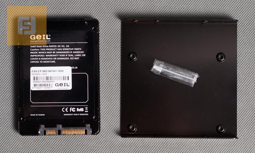 Комплект поставки GeIL Zenith S3 120 Гбайт