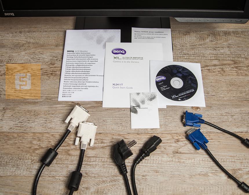 Комплектация BenQ XL2411T