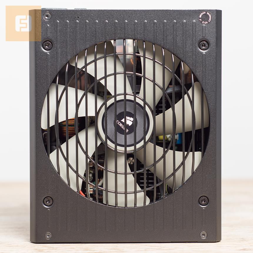 Corsair RM850, вид сверху