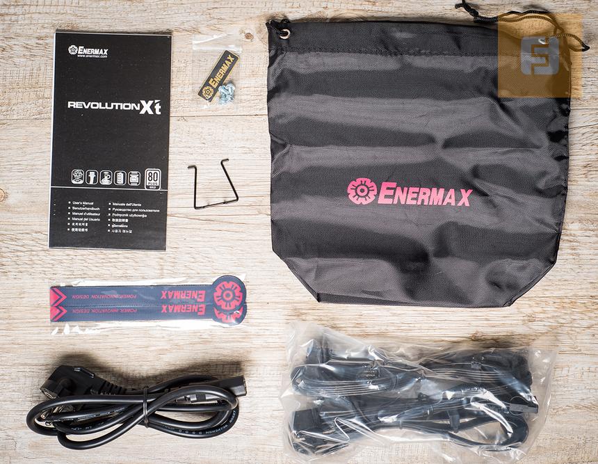 Комплект поставки ENERMAX Revolution XT 530W