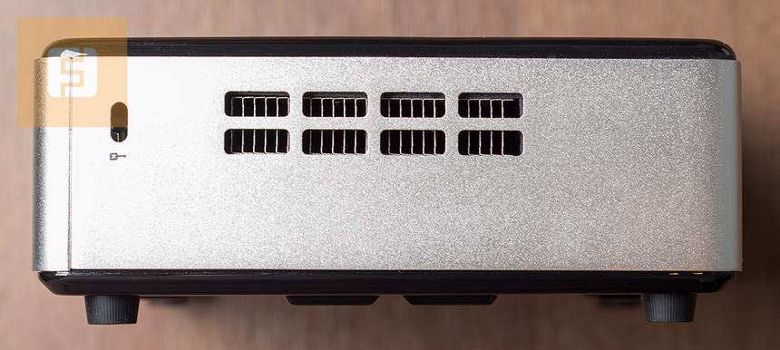 Левая грань ZOTAC ZBOX nano AQ01 PLUS