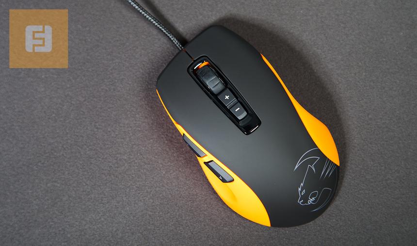 ROCCAT Kone Pure, вид сверху
