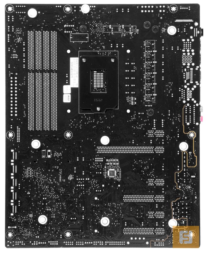 Оборотная сторона ASUS MAXIMUS VI FORMULA