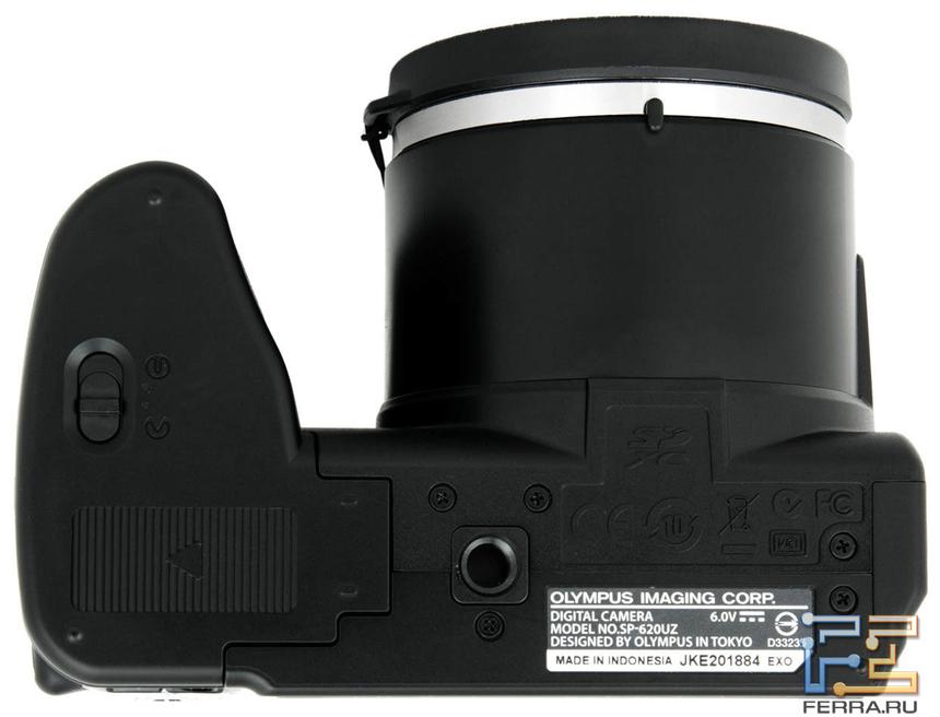 Нижняя панель Olympus SP-620UZ
